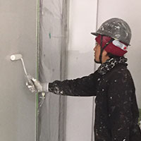 建物内部塗装作業